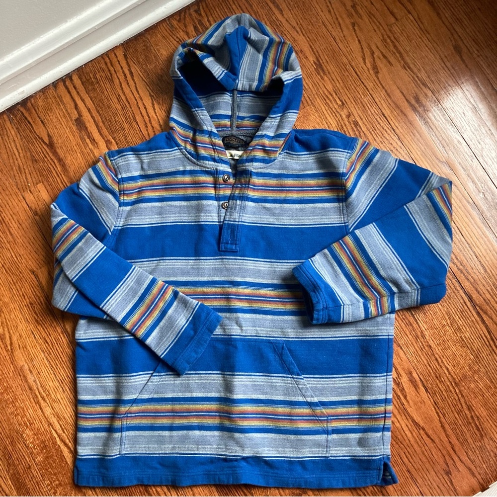 Men’s Pendleton Surf Serape Striped Popover Hoodie
